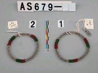 藏品(珠串銀腕飾)的圖片